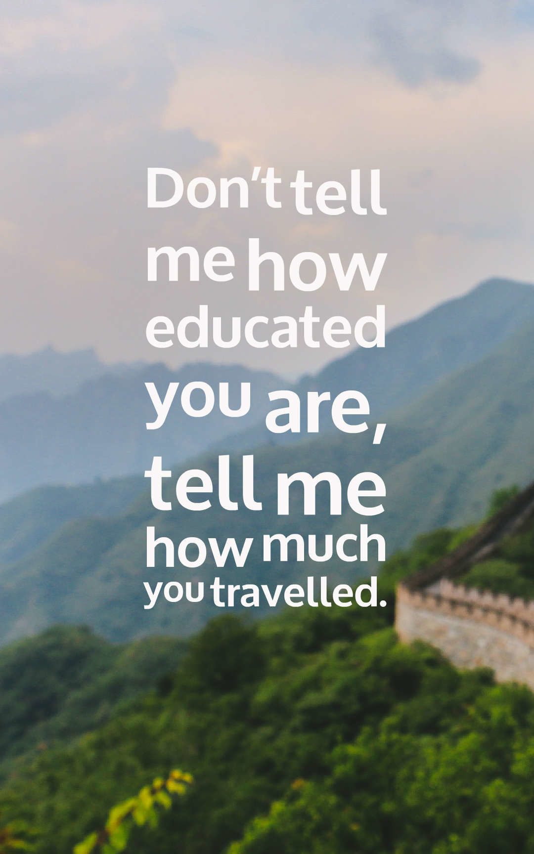 72 Inspirational Travel Quotes - Short Travel Quotes With ...
