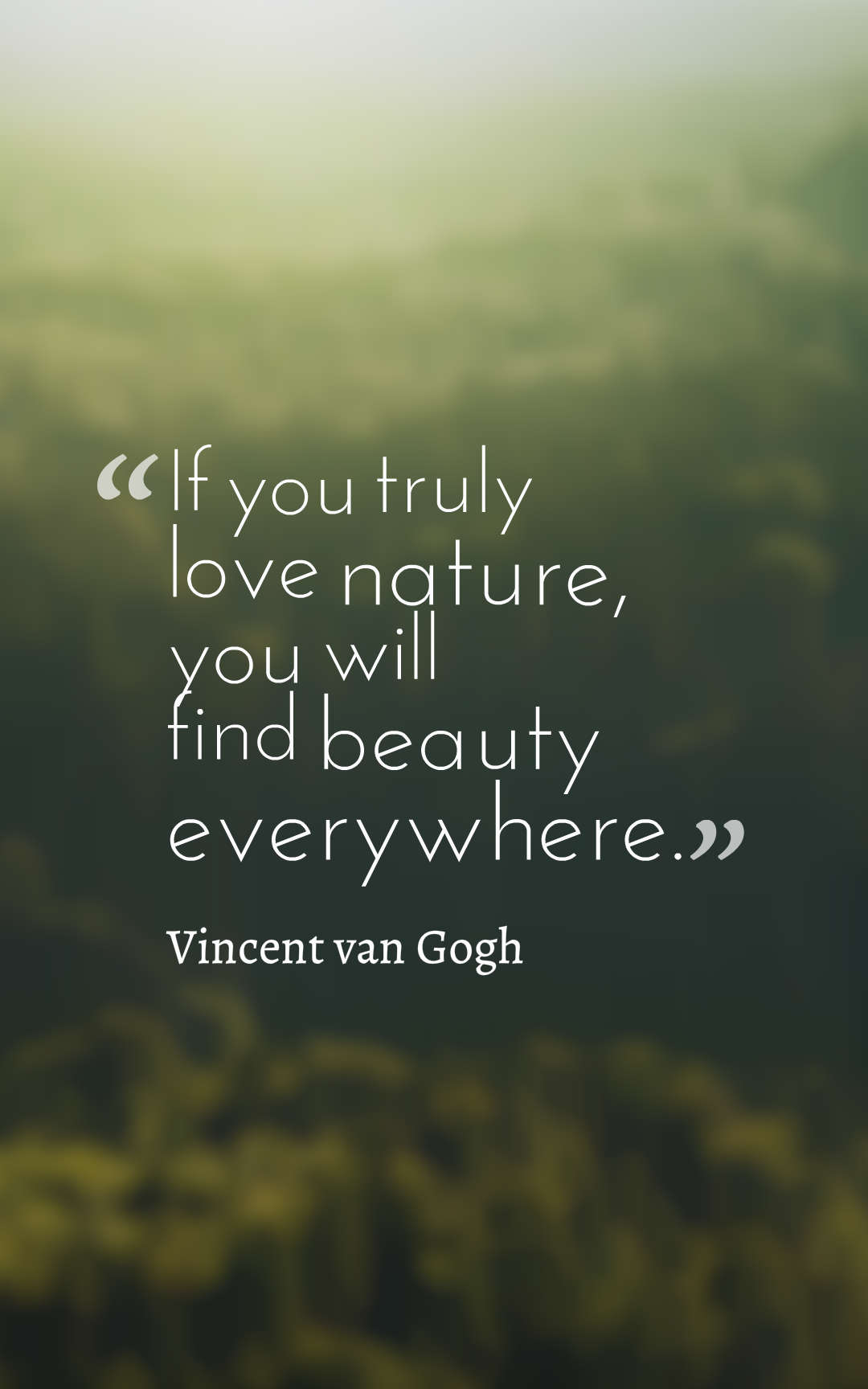 Nature Quotes About Love