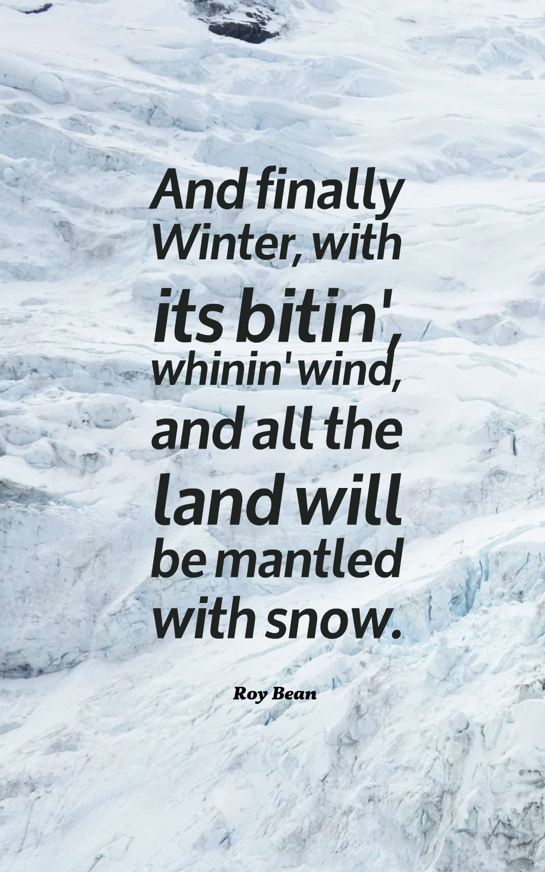 Winter Quotes