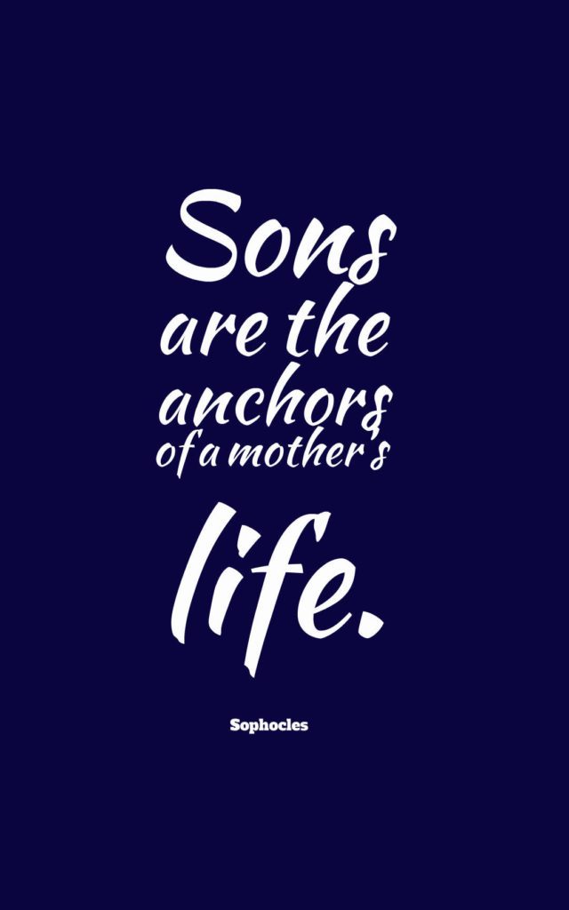 35 Beautiful Mother And Son Quotes With Images