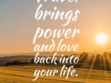 Travel brings power and love back into your life.