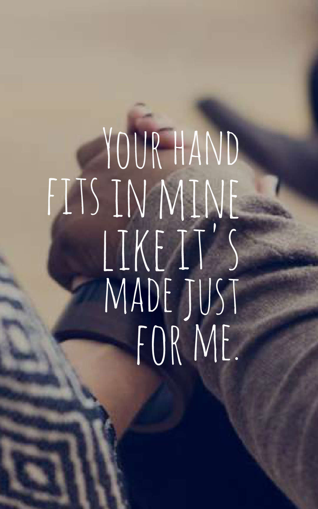 two hands holding each other quotes