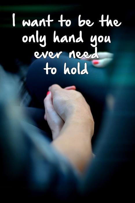 Quotes holding love hands on Hold My