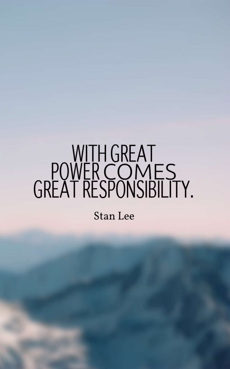 100 Inspirational Responsibility Quotes