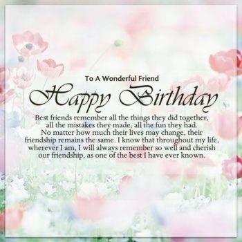 47+ Happy birthday wishes friendship Quotes With Images - Page 3 of 10