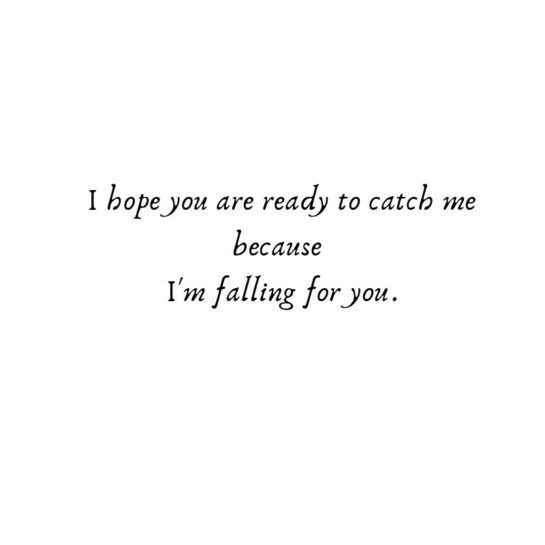 60+ I’m Falling For You Quotes for Your Love