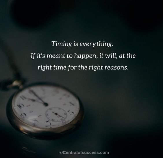 quotes about timing
