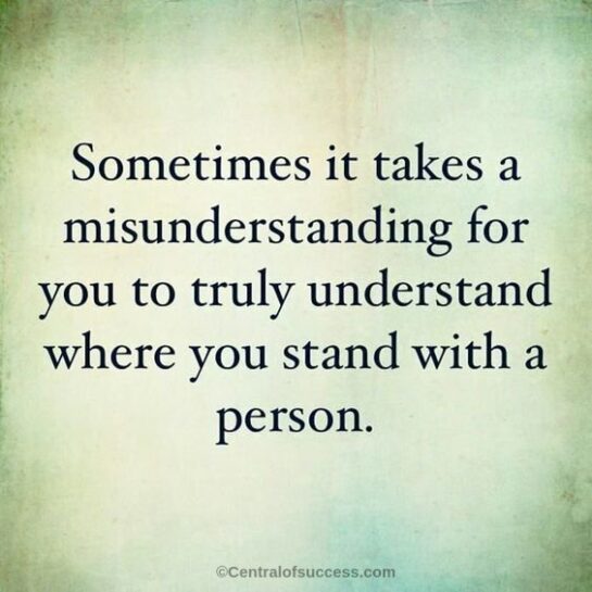 150 Misunderstanding Quotes And Sayings Centralofsuccess 9298