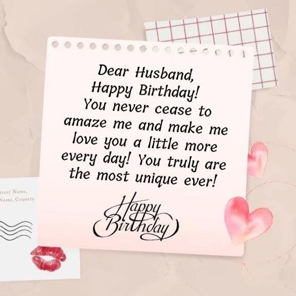 40+ Happy Birthday Husband Images With Quotes, Wishes, Messages For Hubby