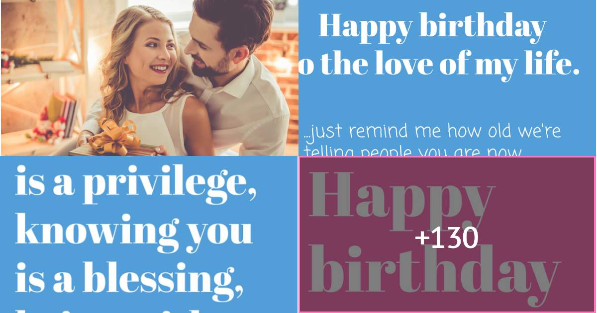 130+ Birthday Wishes For Wife